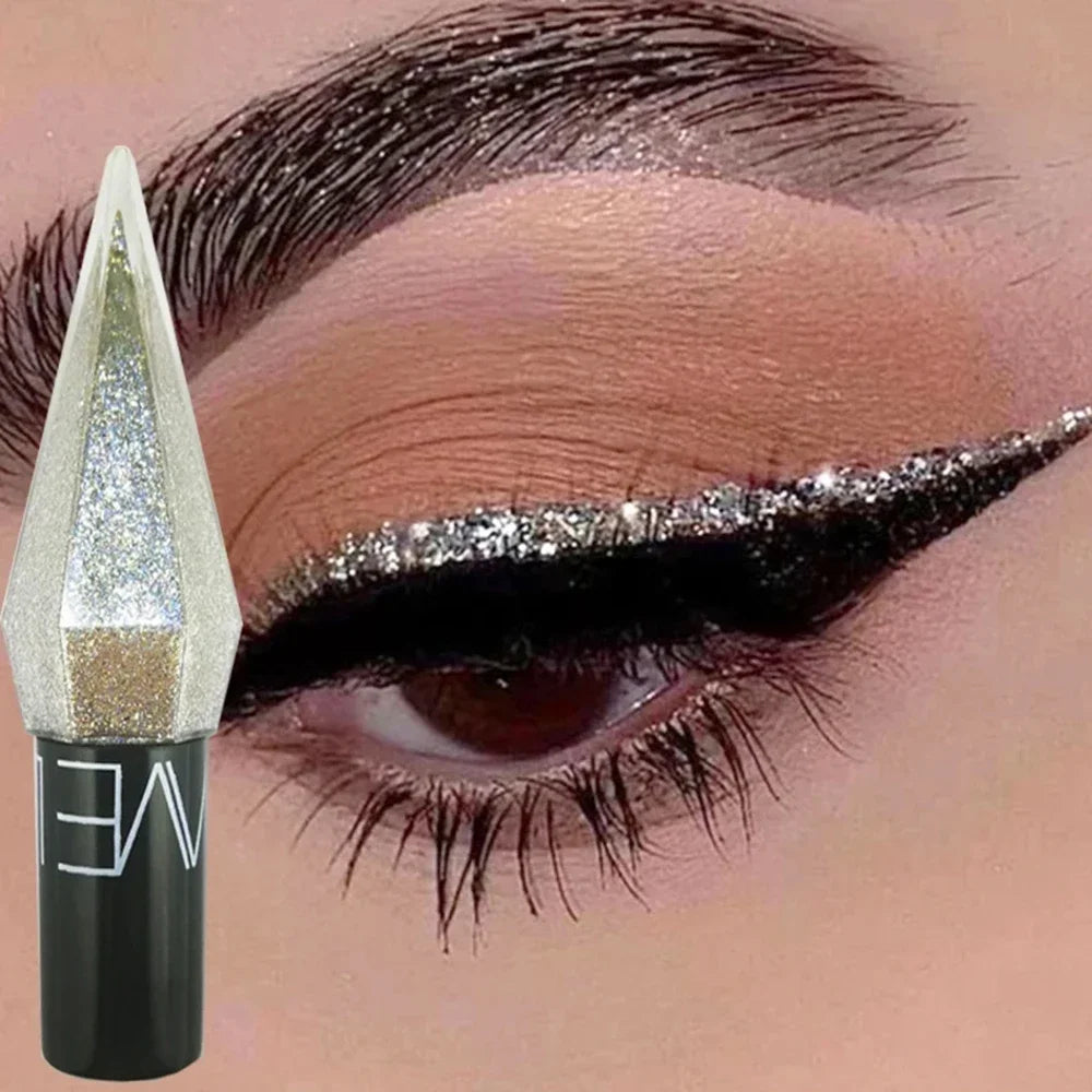 Diamentowy Blask - Wodoodporny Eyeliner i Cień do Powiek w Jednym - MysticAura