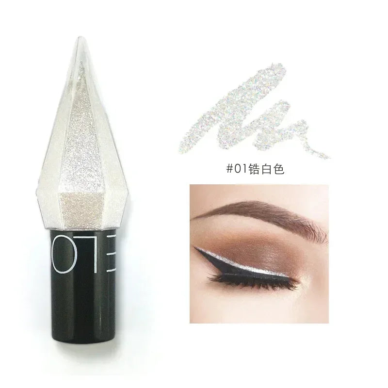 Diamentowy Blask - Wodoodporny Eyeliner i Cień do Powiek w Jednym - MysticAura