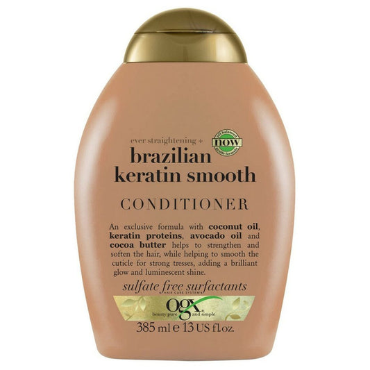 OGX Odżywka Wygładzająca z Keratyną Brazilian Softener 385 ml - MysticAura