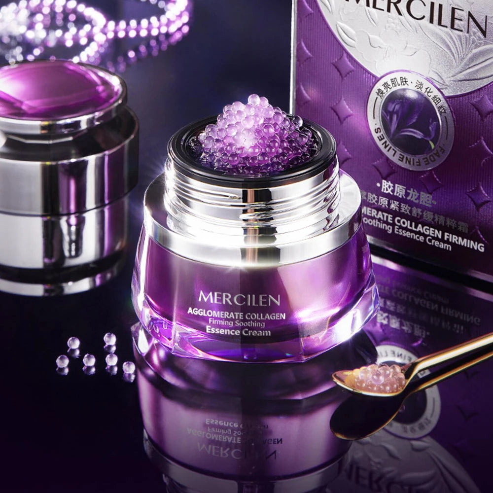 🌸Gentian Root & Collagen – Krem Ujędrniający i Kojący - MysticAura