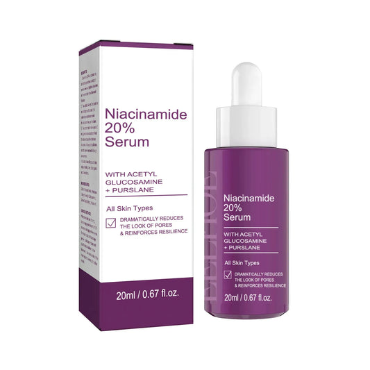 Eliksir Młodości - 20% Niacynamidowy Serum na Zmiany Skórne i Pory - MysticAura
