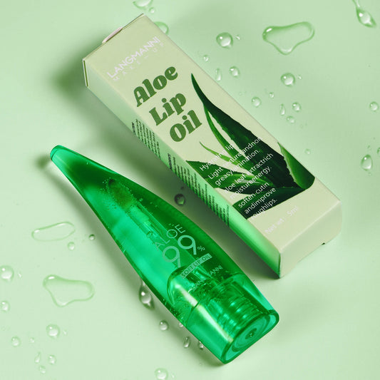 🌙 Eliksir Ust Bogini – Aloe Vera Nawilżający Błyszczyk do Ust - MysticAura