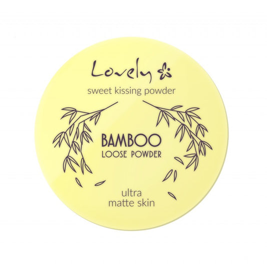 Lovely Sweet Kissing Powder Transparentny Matujący Puder Bambusowy 5,5G
