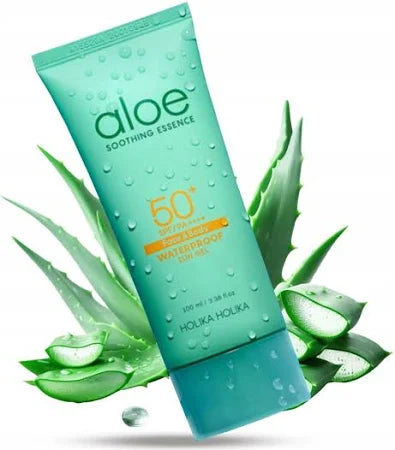 Holika Holika Aloe Waterproof Sun Gel SPF50+ żel przeciwsłoneczny do ciała 100ml